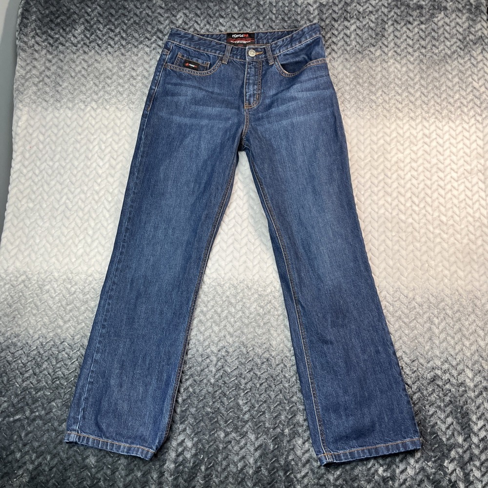 Forge FR Flame Resistant Mens Jeans 31x32" NFPA CAT2/2112 Workwear Utility Dark